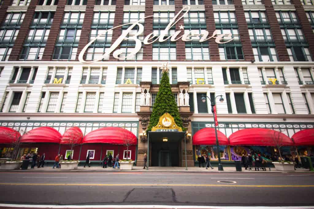 Macy's Department Sore on 34th Street in NYC
