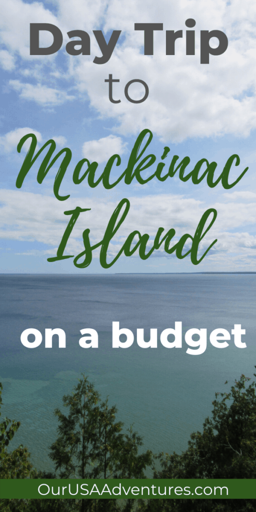 View from Mackinac Island MI