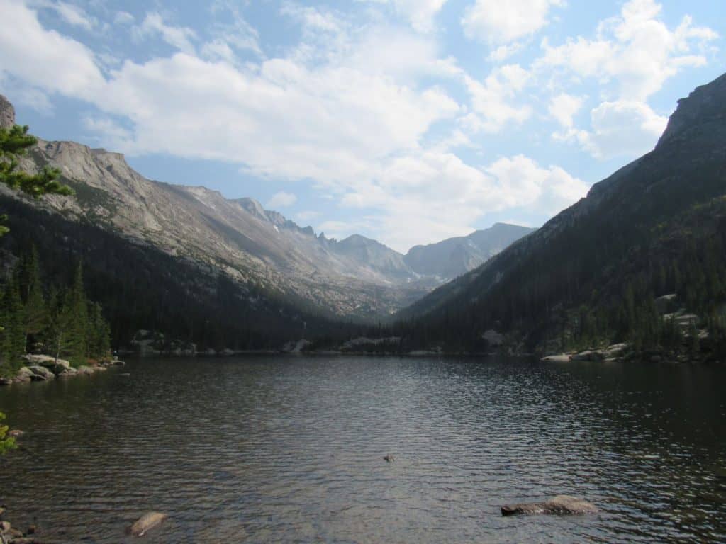 Mill Lake Rocky Mountain National Park