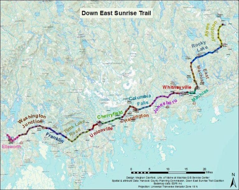Rail Trails in Maine